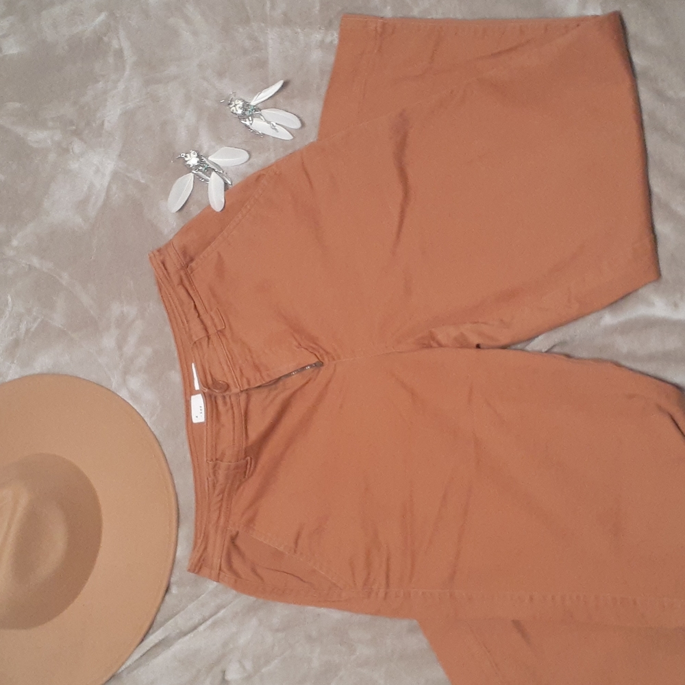 Rust wide  leg pant